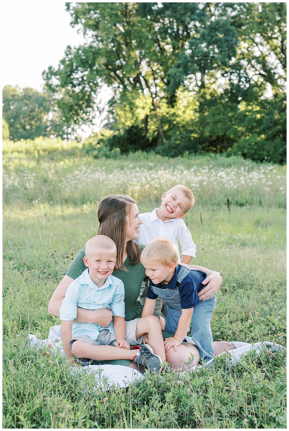 Outdoor Family Photography by Tennessee film photographer Grace Paul.