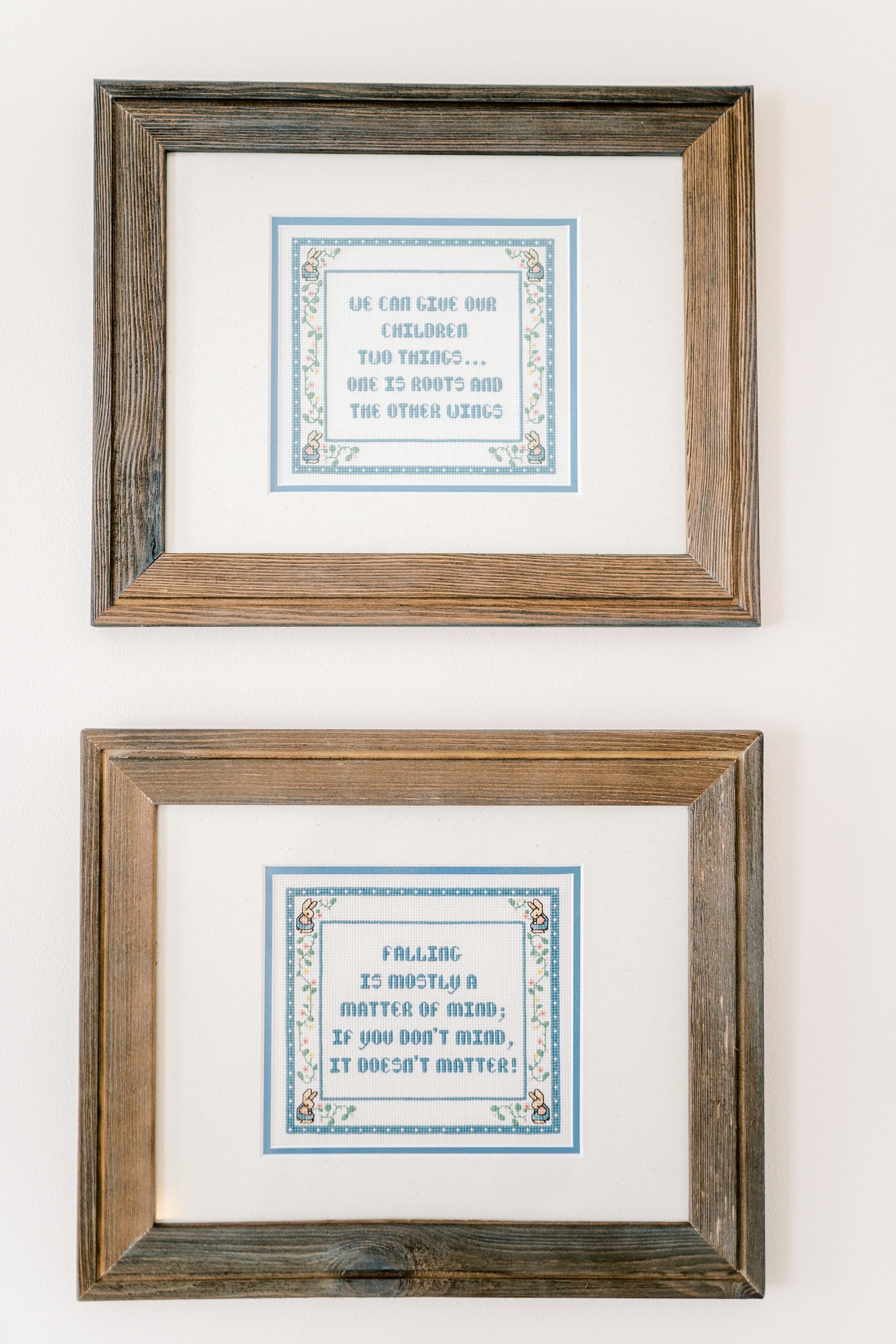 wall signs in nursery featured in Grace Paul Photography's monthly nursery spotlight