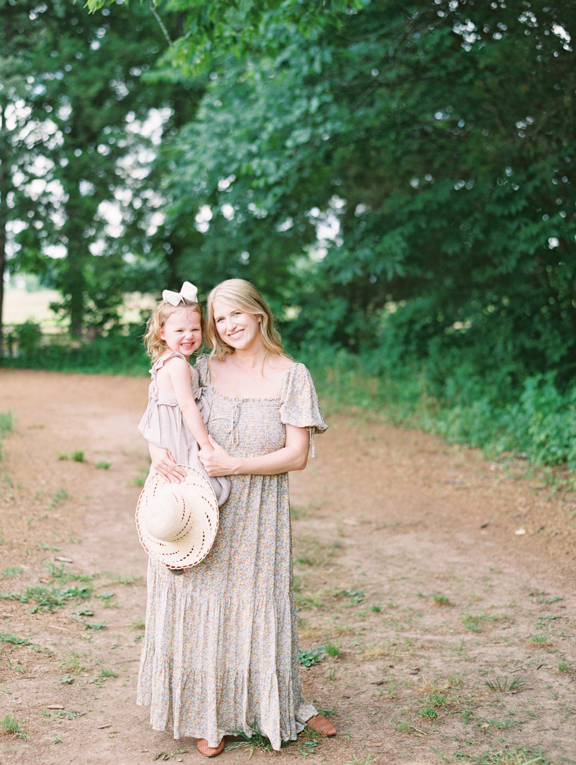 Alabama mother and daughter pose during Mom + Me Session