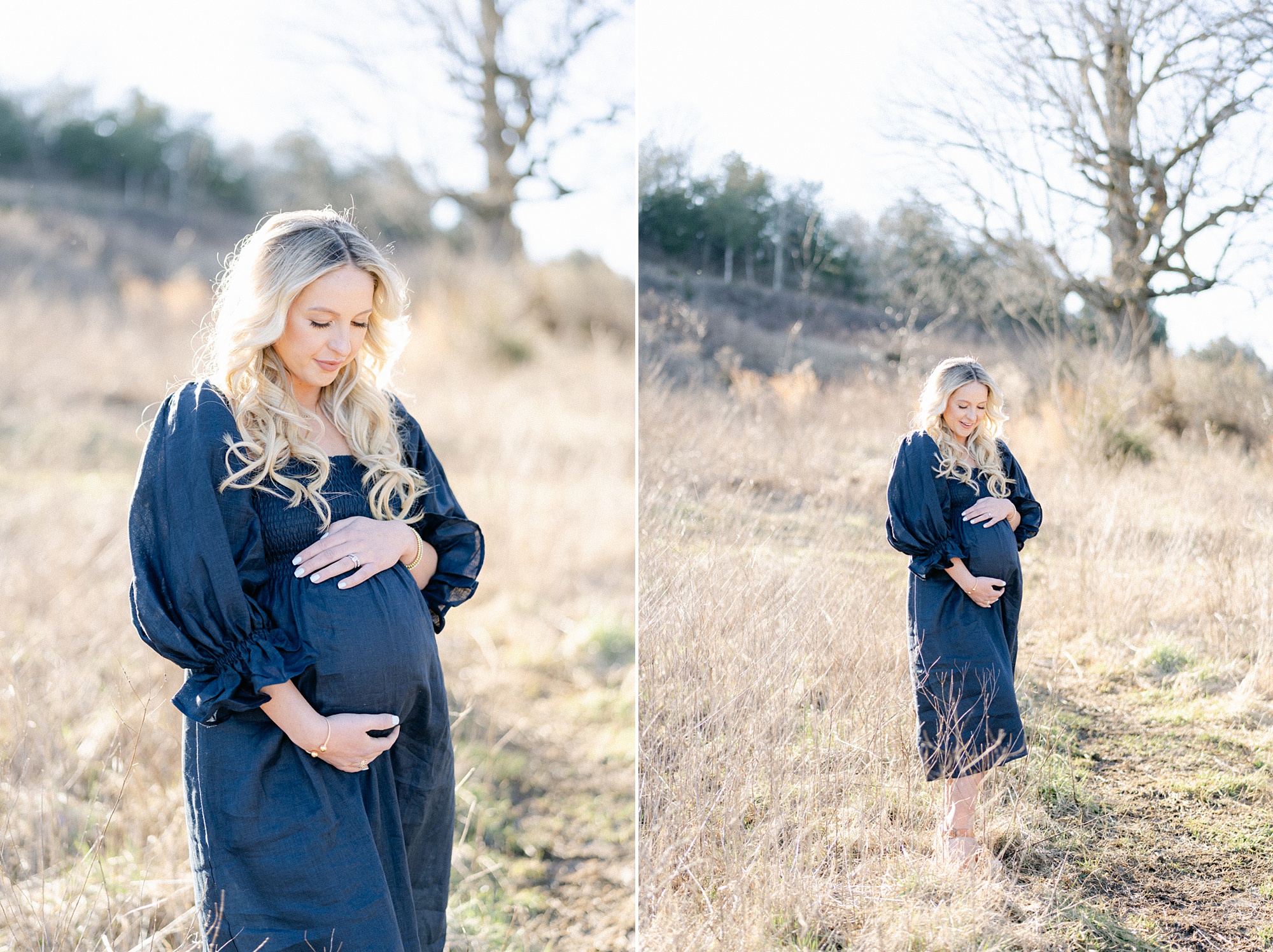Brentwood TN Maternity Photographer captures outdoor maternity portraits