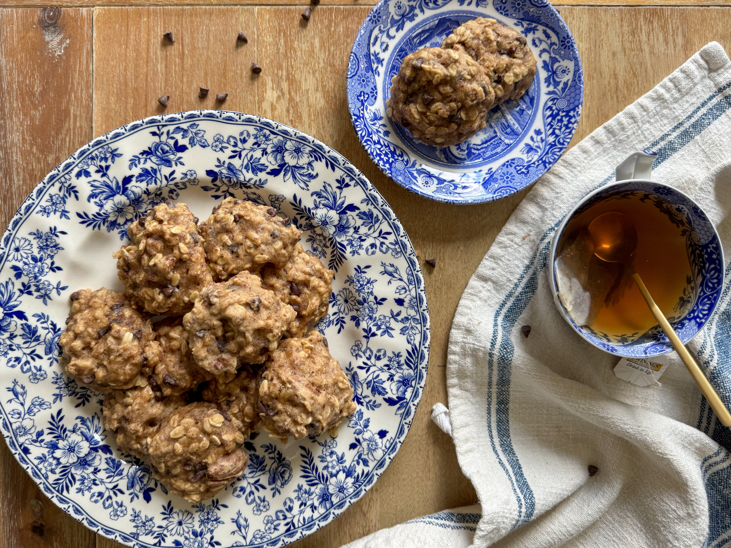 Homemade soft-baked cookies for postpartum moms, gluten-free and freezer-friendly.