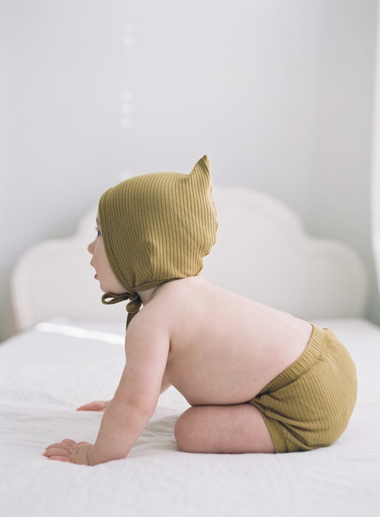 35mm film portrait of child shot on Nikon F100 Nashville photographer