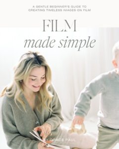 Family photo shot on Pentax 645nii medium format film camera with autofocus lens

